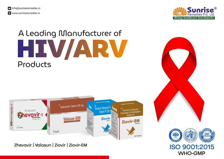 A Leading Manufacturer of HIV/ARV Products