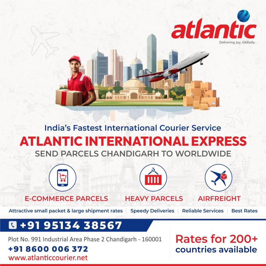 Why Chandigarh Businesses Trust Atlantic Courier for Exporting Stationery Products