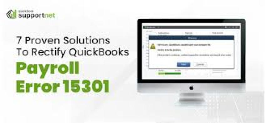 QuickBooks Update Error 15301 – Complete Repair Guide (2025)
