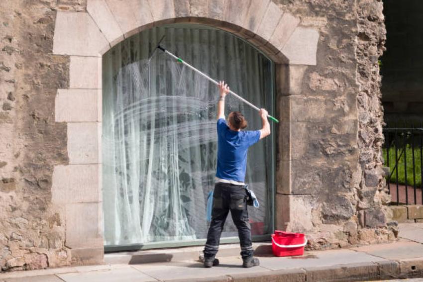 How Professional Window Cleaners Tackle Skylights and Roof Windows