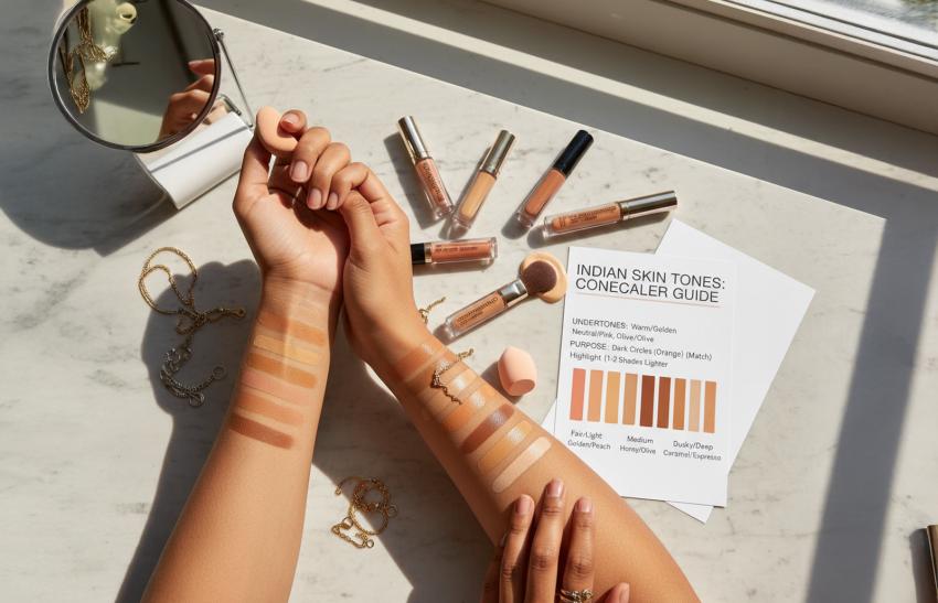 How to Choose the Best Concealer for Indian Skin: Shades, Formulas & Tips?