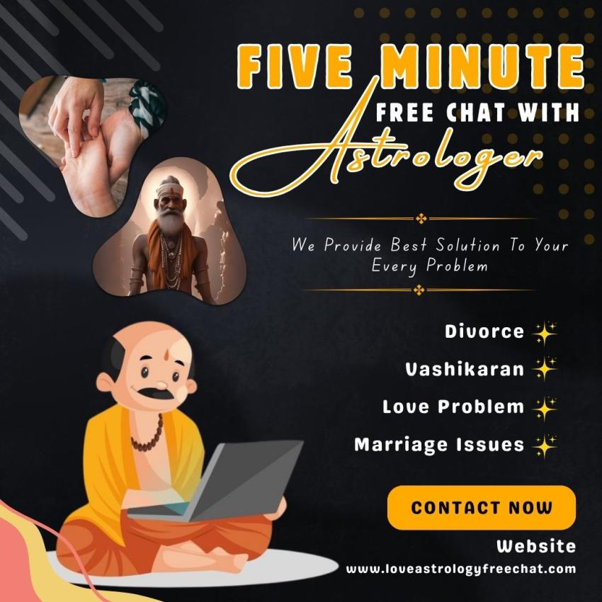 Try a Five Minute Free Chat With Astrologer Today!