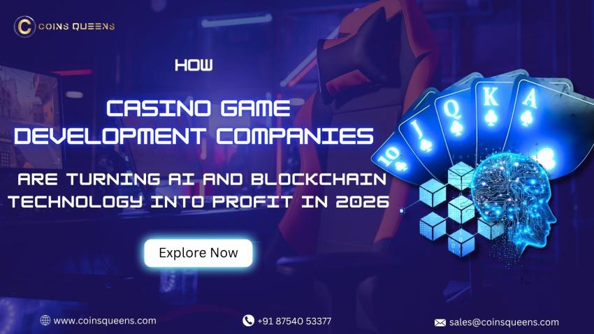 How Casino Game Development Companies Are Turning AI and Blockchain Technology into Profit in 2026