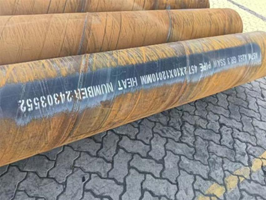 How SSAW piling pipes are manufactured