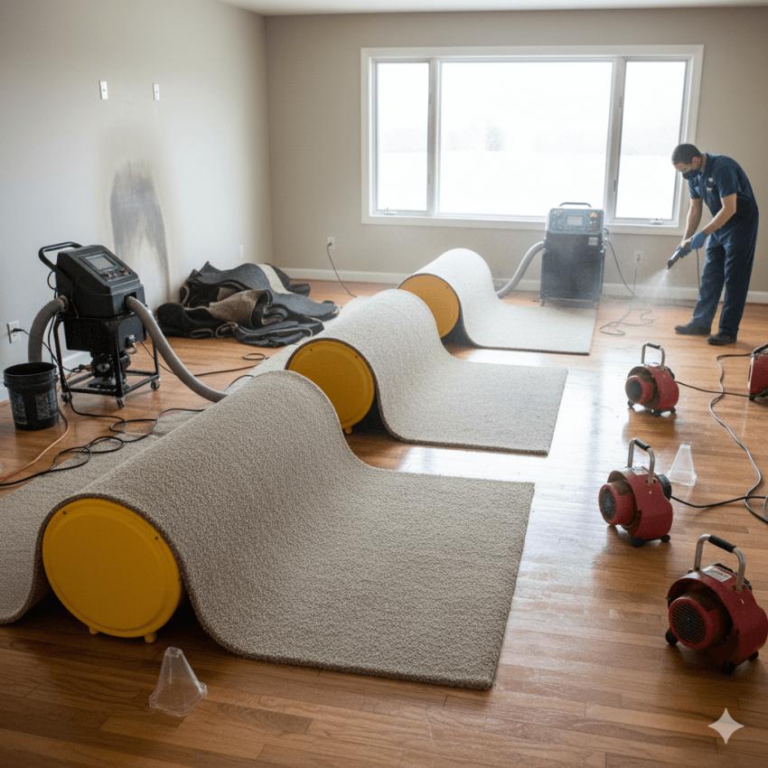 Preventing Mold After Flooded Carpet Drying in Melbourne