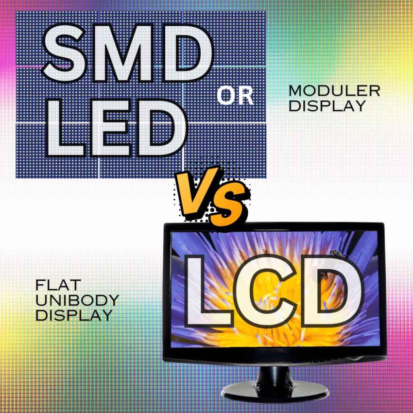 Difference between SMD/LED vs LCD?