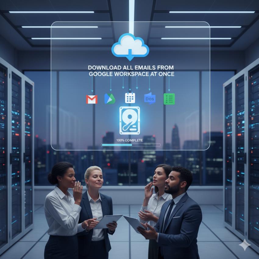 How to Download All Google Workspace Emails?