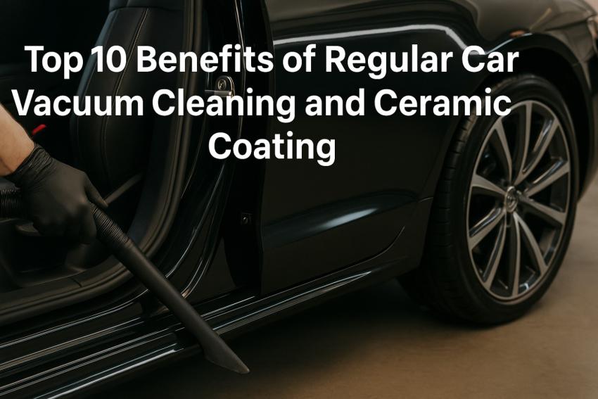 Top 10 Benefits of Regular Car Vacuum Cleaning and Ceramic Coating