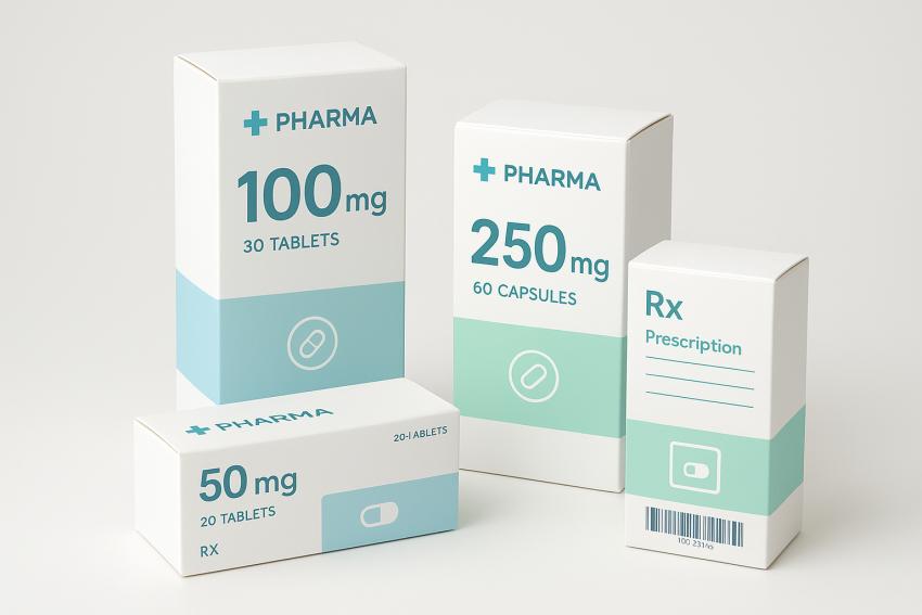 How do you choose between matte and gloss lamination for pharma boxes?