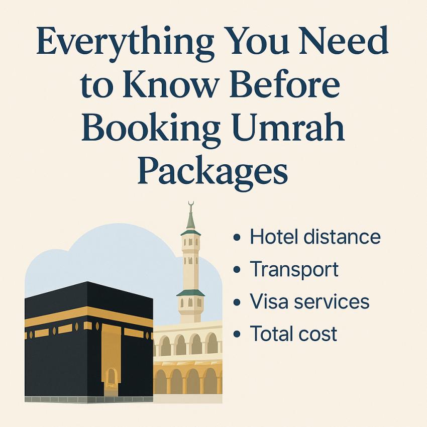 Everything You Need to Know Before Booking Umrah Packages