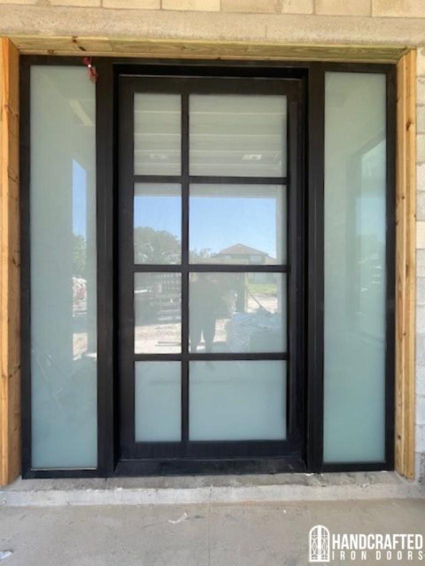 Pivot front doors and their signature entryway statements