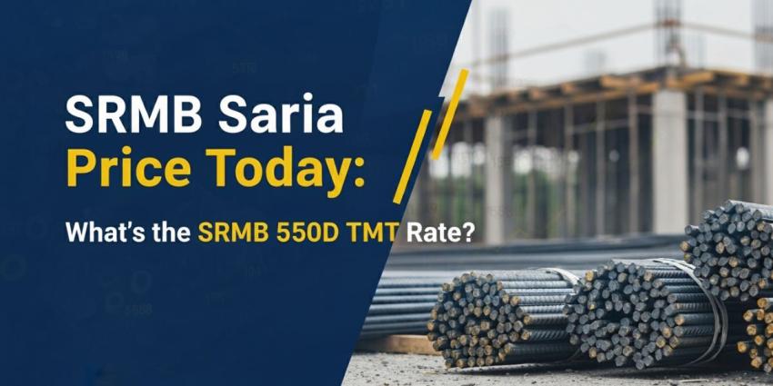 SRMB Saria Price Today: What’s the SRMB 550D TMT Rate?