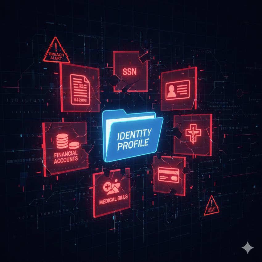 How Collection Account Data Creates a Complete Identity Profile for Attackers