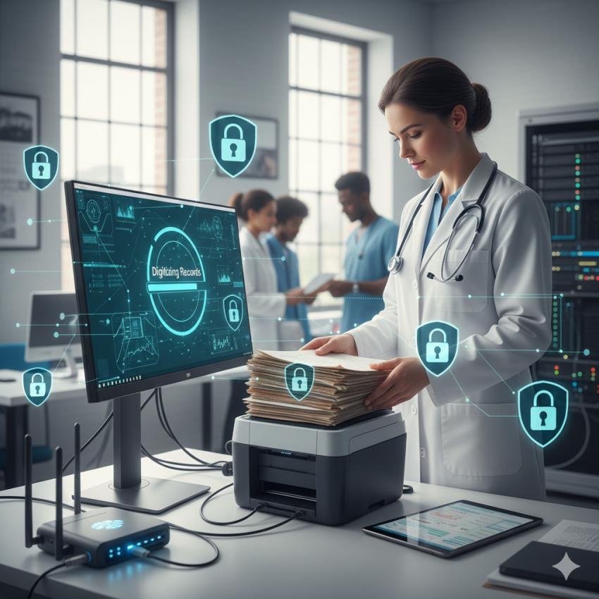 The Hidden Risk of Paper-to-Digital Transitions in Community Clinics