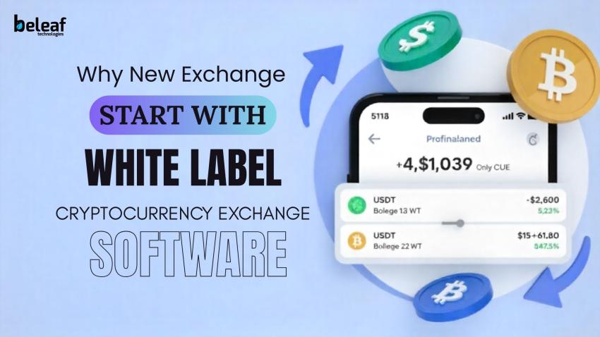 Why Every New Exchange Starts With White Label Crypto Software Today