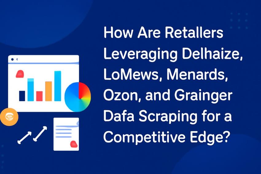 How Retailers Leverage Delhaize, Loblaws, Menards, Ozon, Grainger Data Scraping