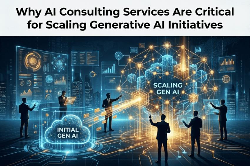 Why AI Consulting Services Are Critical for Scaling Generative AI Initiatives