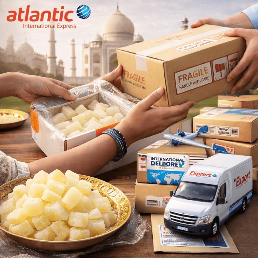 Send Agra’s Famous Petha Abroad Smoothly with Atlantic International Express