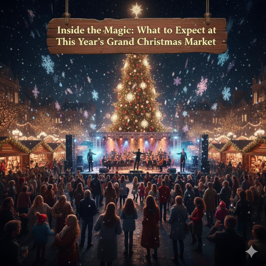Inside the Magic: What to Expect at This Year’s Grand Christmas Market