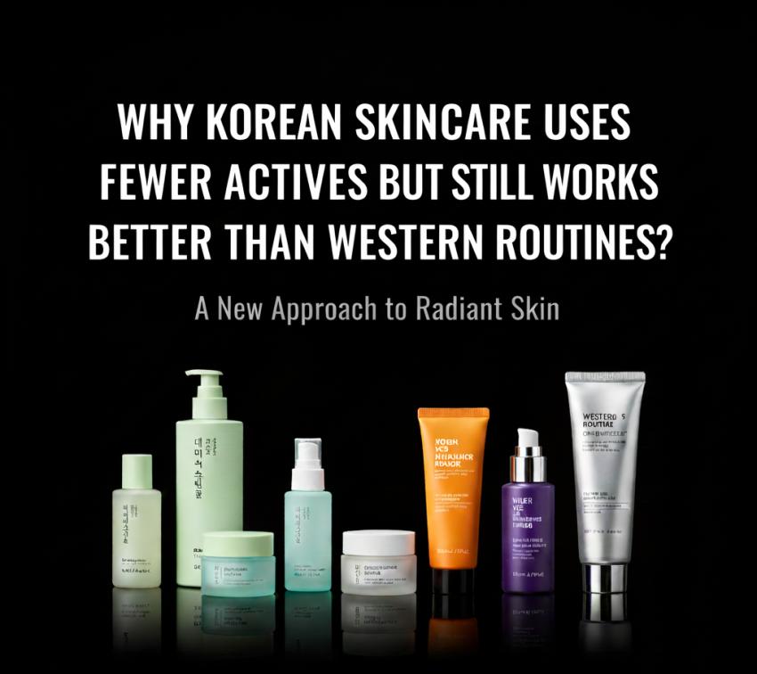 Why Korean Skincare Uses Fewer Products but Still Works Better Than Western Routines?