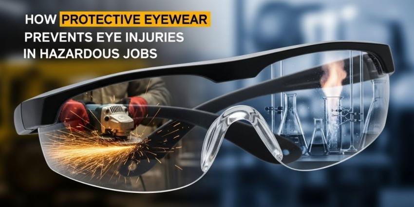 How Protective Eyewear Prevents Eye Injuries in Hazardous Jobs