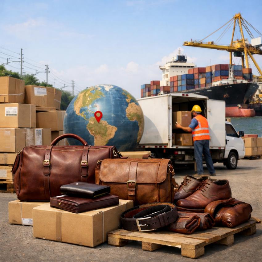 Smooth & Secure Shipping for Leather Goods from Dombivli