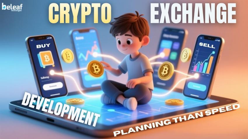 Why Crypto Exchange Development Is More About Planning Than Speed