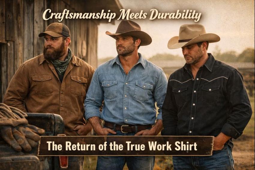 Craftsmanship Meets Durability: The Return of the True Work Shirt