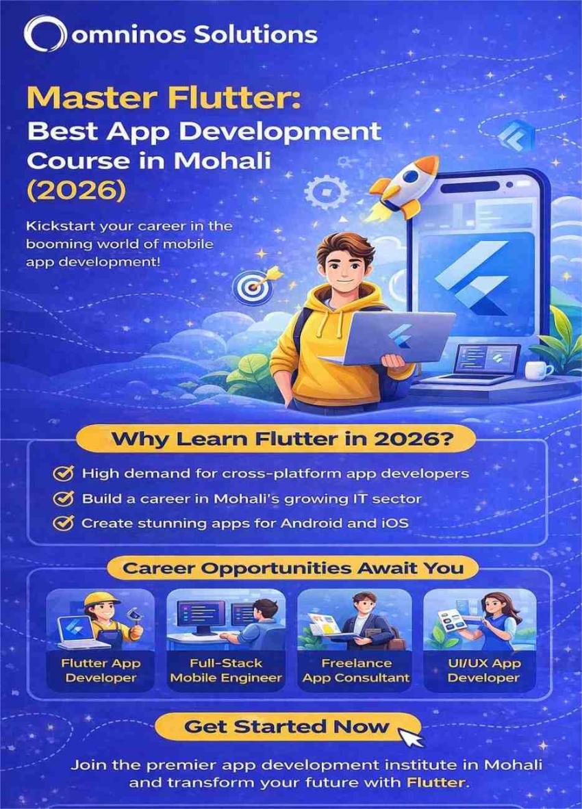 Master Flutter: Best App Development Course in Mohali (2026)