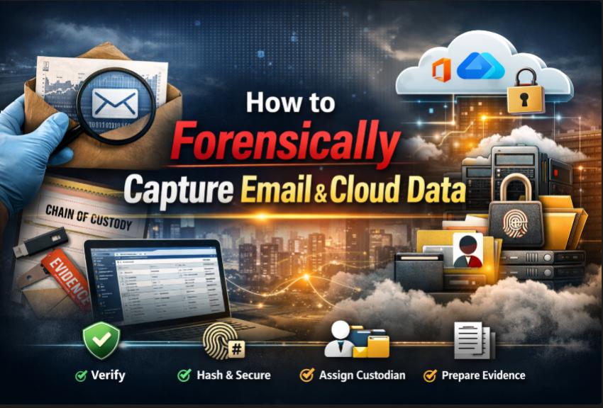 How to Forensically Capture Email and Cloud Data Without Compromising Evidence
