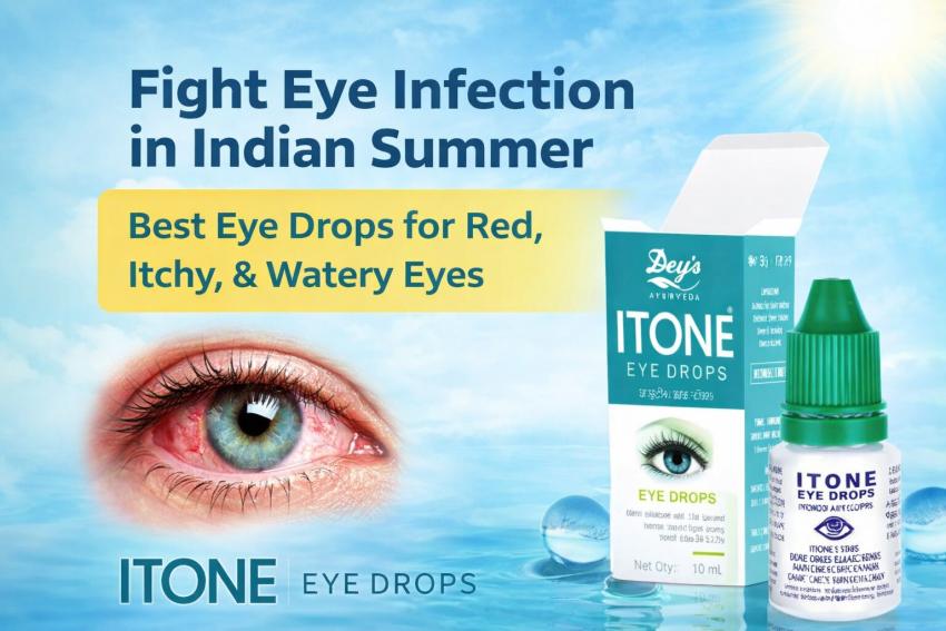 Itone Eye Drops for Itchy Eyes During Hot Indian Summer