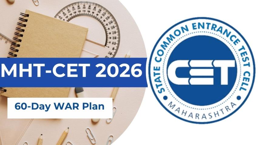 MHT CET 2026 :60-Day study  Plan for Maharashtra colleges