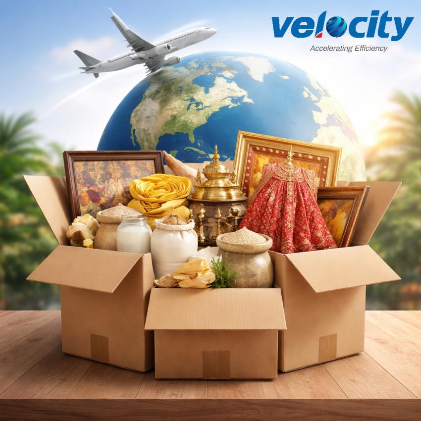 Ship Exquisite Paintings Worldwide from Manjeri with Velocity Express