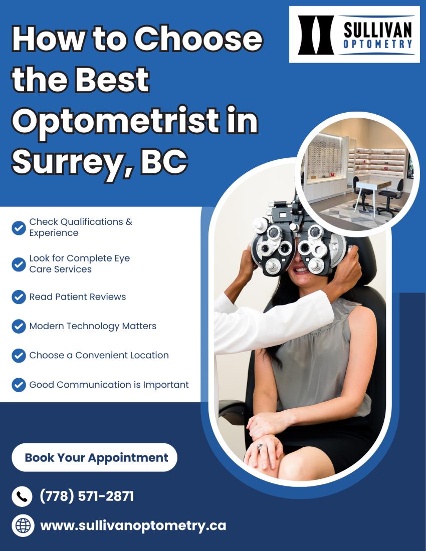How to Choose the Best Optometrist in Surrey, BC