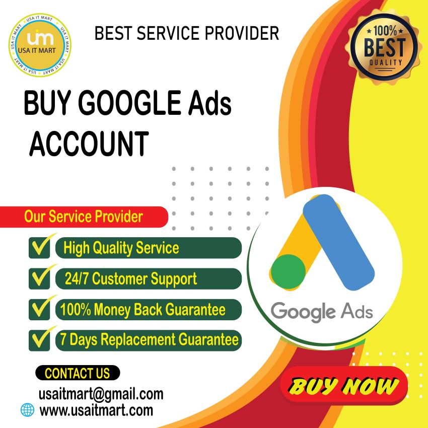 Buy Google Ads account Top Real Best