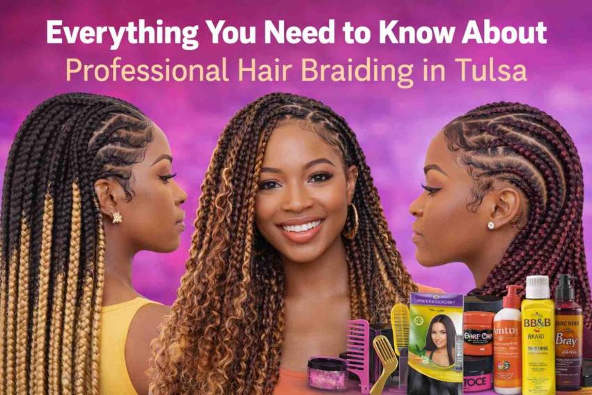 Everything You Need to Know About Professional Hair Braiding in Tulsa