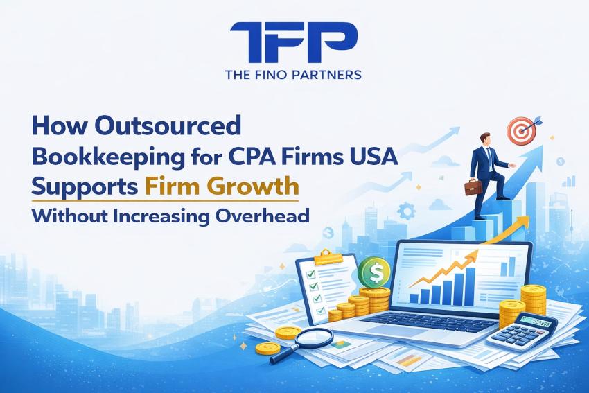 How Outsourced Bookkeeping for CPA Firms USA Supports Firm Growth Without Increasing Overhead
