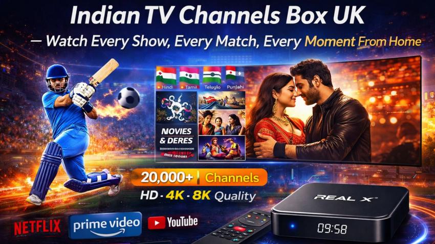 Indian TV Channels Box UK — Watch Every Show, Every Match, Every Moment From Home