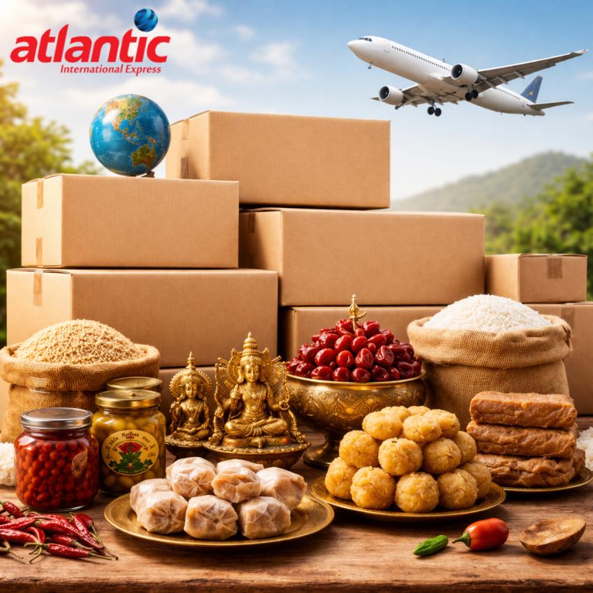 Send Bellam Payasam Ingredients from Kadapa to Abroad with Atlantic Express