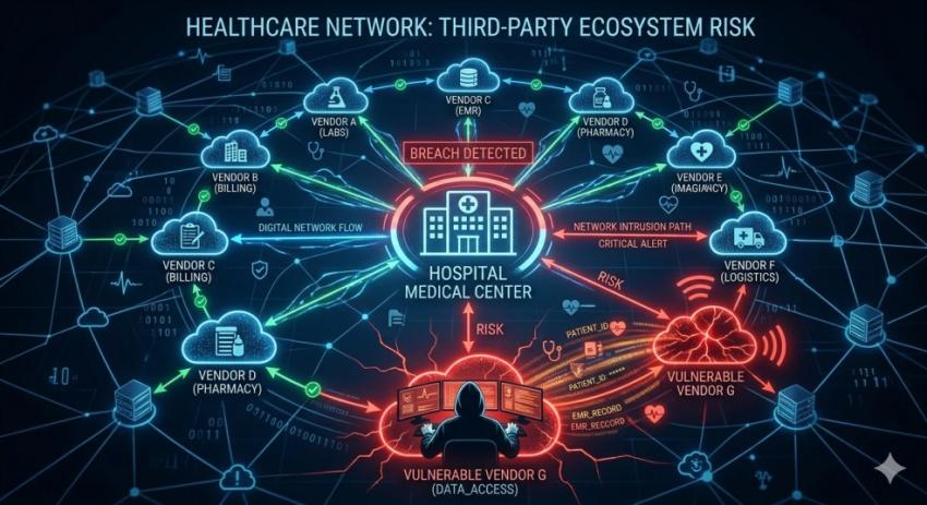 When Third-Party Vendors Become the Weakest Link in Healthcare Data Security