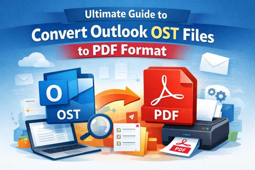 Ultimate Guide to Convert Outlook OST Files to PDF Format