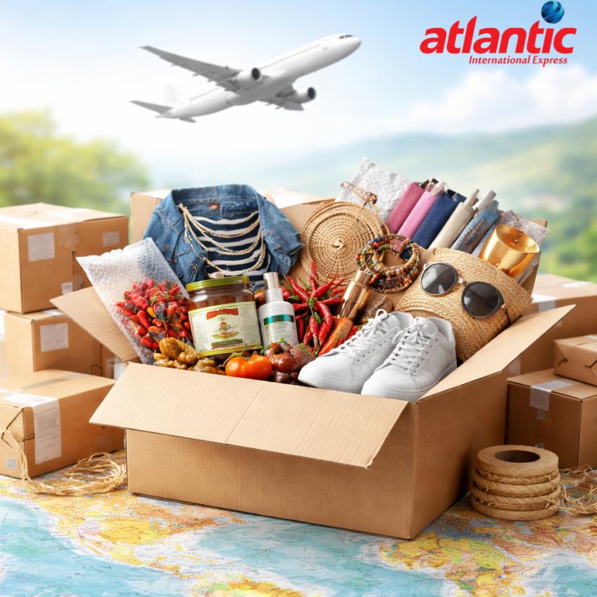 Courier Beauty Products from Humayunpur with Atlantic International Express