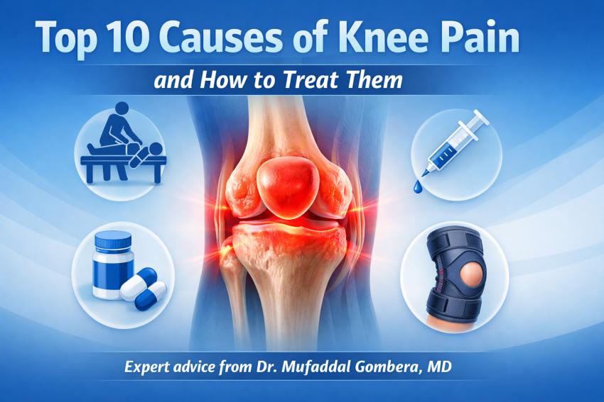 Top 10 Causes of Knee Pain and How to Treat Them