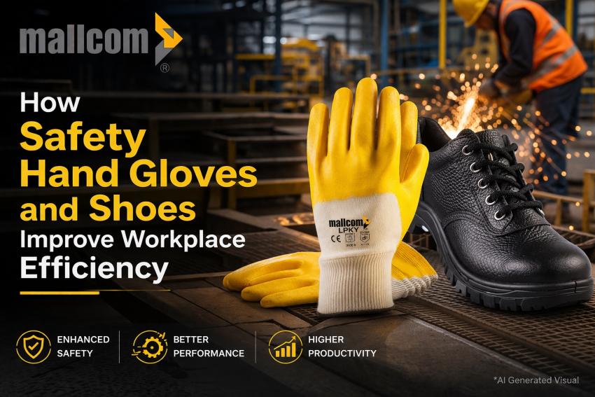 How Safety Hand Gloves and Shoes Improve Workplace Efficiency