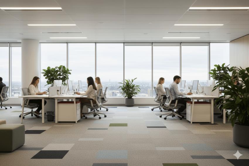 Why Carpet Tiles in Melbourne Are Ideal for Offices