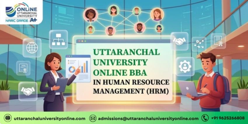 Uttaranchal University Online  BBA in Human Resource Management (HRM)