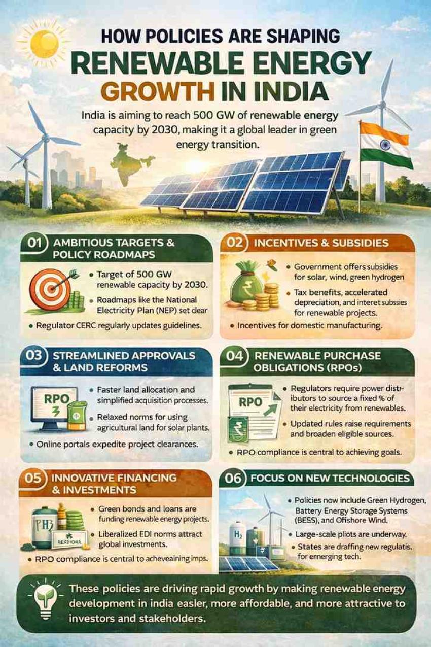 How Policies Are Shaping Renewable Energy Growth in India