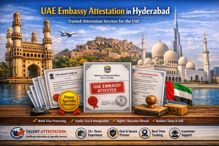 UAE Embassy Attestation in Hyderabad