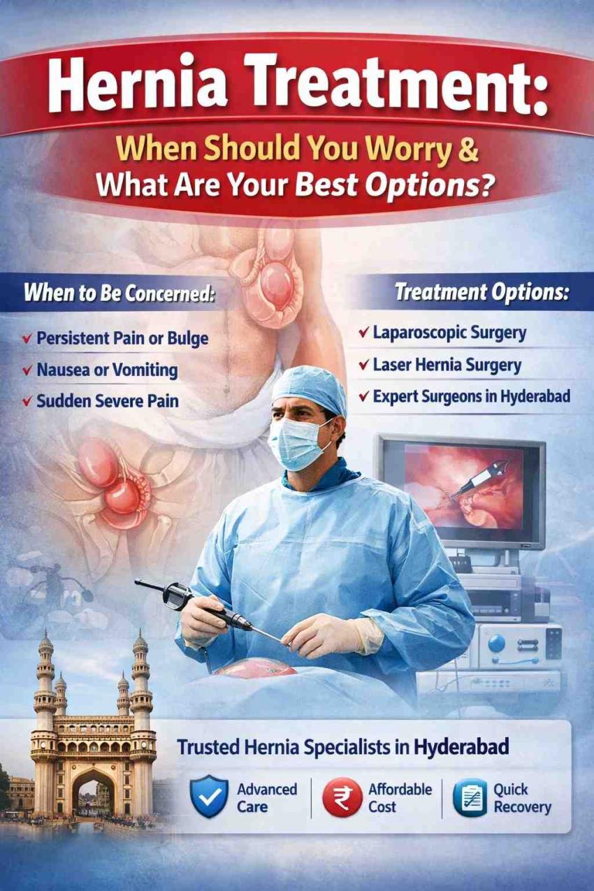 Hernia Treatment: When Should You Worry & What Are Your Best Options?