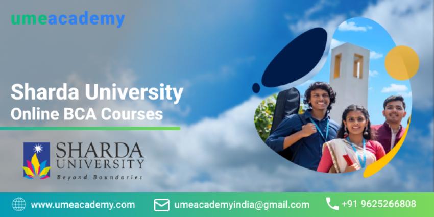 Sharda University Online BCA Courses